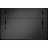 APC NetShelter 9U Wallmount Rack Enclosure Cabinet Single Hinged Switch Depth — AR109SH4
