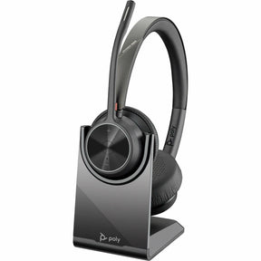 Poly Voyager 4320 UC Stereo USB-A Headset + BT700 USB-A Adapter + Charging Stand — 77Y99AA