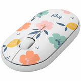 Logitech M340 Wireless Mouse with Limited Edition Prints, USB Receiver and Silent Clicks, Portable Wireless Mouse for Laptop, PC, Windows, Chrome, Surface, Floral Bouquet — 910-007280