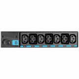 Eaton Universal-Input Basic PDU G4, 208V and 415/240V, 42 Outlets, Input Cable Sold Separately, End-Entry Input, 72-Inch 0U Vertical — EVBAGU23X-E