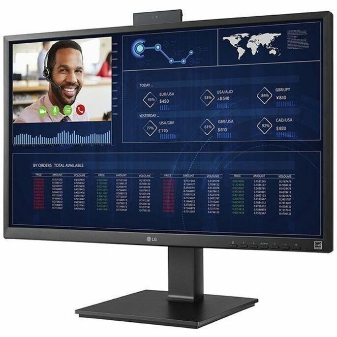 LG 27CQ650N-6N All-in-One Thin Client Pentium N6005 Quad-core (4 Core) 2 GHz - Matte Black — 27CQ650N-6N