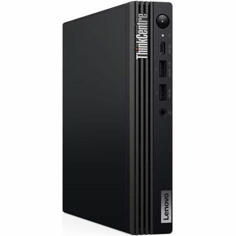Lenovo ThinkCentre M70q Gen 5 12TD001KUS Desktop Computer - Intel Core i7 14th Gen i7-14700T - vPro Technology - 16 GB - 512 GB SSD - Tiny - Black — 12TD001KUS
