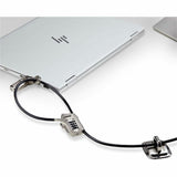 StarTech.com Laptop/Desktop & Peripheral Lock Kit, 9.8ft (3m) Steel Cable, Theft-Deterring Security Lock, K-Slot, For 3x Devices — 3M4-DESK-LOCKING-KIT