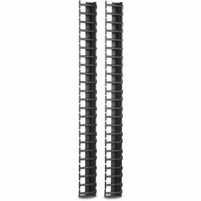APC NetShelter Cable Management, Vertical Cable Manager, for NetShelter SX 600mm Wide 48U, Set of 2, 107 x 2045 x 45 mm — AR7723