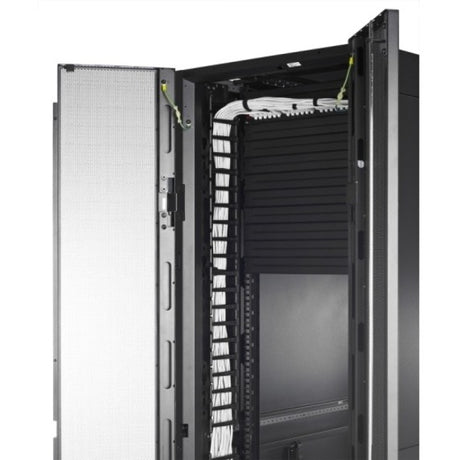 APC NetShelter Cable Management, Vertical Cable Manager, for NetShelter SX 600mm Wide 48U, Set of 2, 107 x 2045 x 45 mm — AR7723