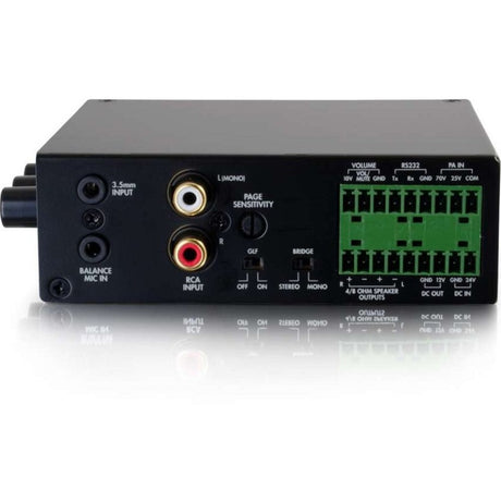 C2G 50W Audio Amplifier - Plenum Rated - 8 Ohm — 40880