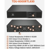 Vertiv Liebert TDU - 5050VA/5050W 120VAC|Step Down Transformer/Voltage Converter — TDU-6000RTL630