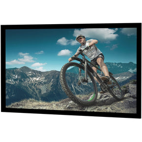 Da-Lite Cinema Contour Series Projection Screen - Fixed Frame Screen with 3in Wide Beveled Frame - 133in Screen — 29966V