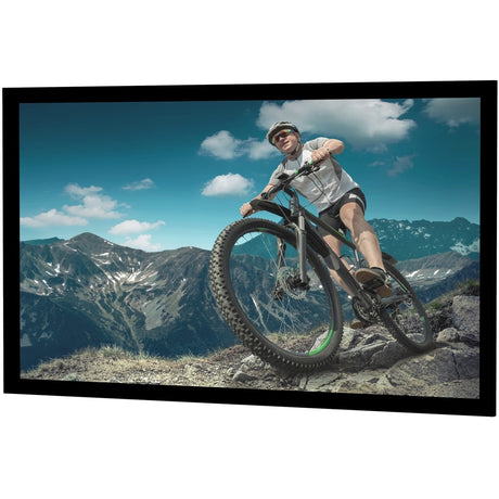 Da-Lite Cinema Contour Series Projection Screen - Fixed Frame Screen with 3in Wide Beveled Frame - 133in Screen — 29966V