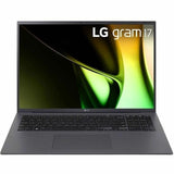 LG gram 17Z90S-V.APC8U1 17" Notebook - WQXGA - Intel Core Ultra 7 155H - Intel Evo Platform - 32 GB - 1 TB SSD - Charcoal Gray — 17Z90S-V.APC8U1