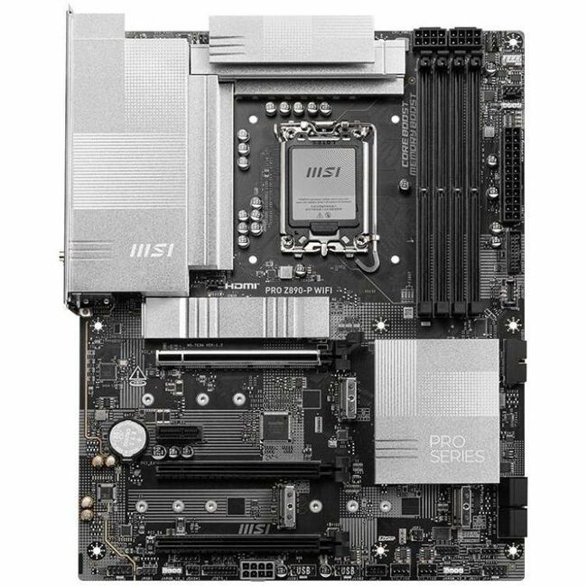 MSI PRO Z890-P WIFI ATX MOTHERBOARD LGA 1851 for Intel Core Ultra CPU — Z890PWIFI