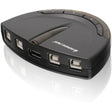 IOGEAR 4-Port USB 2.0 Automatic Printer Switch — GUB431