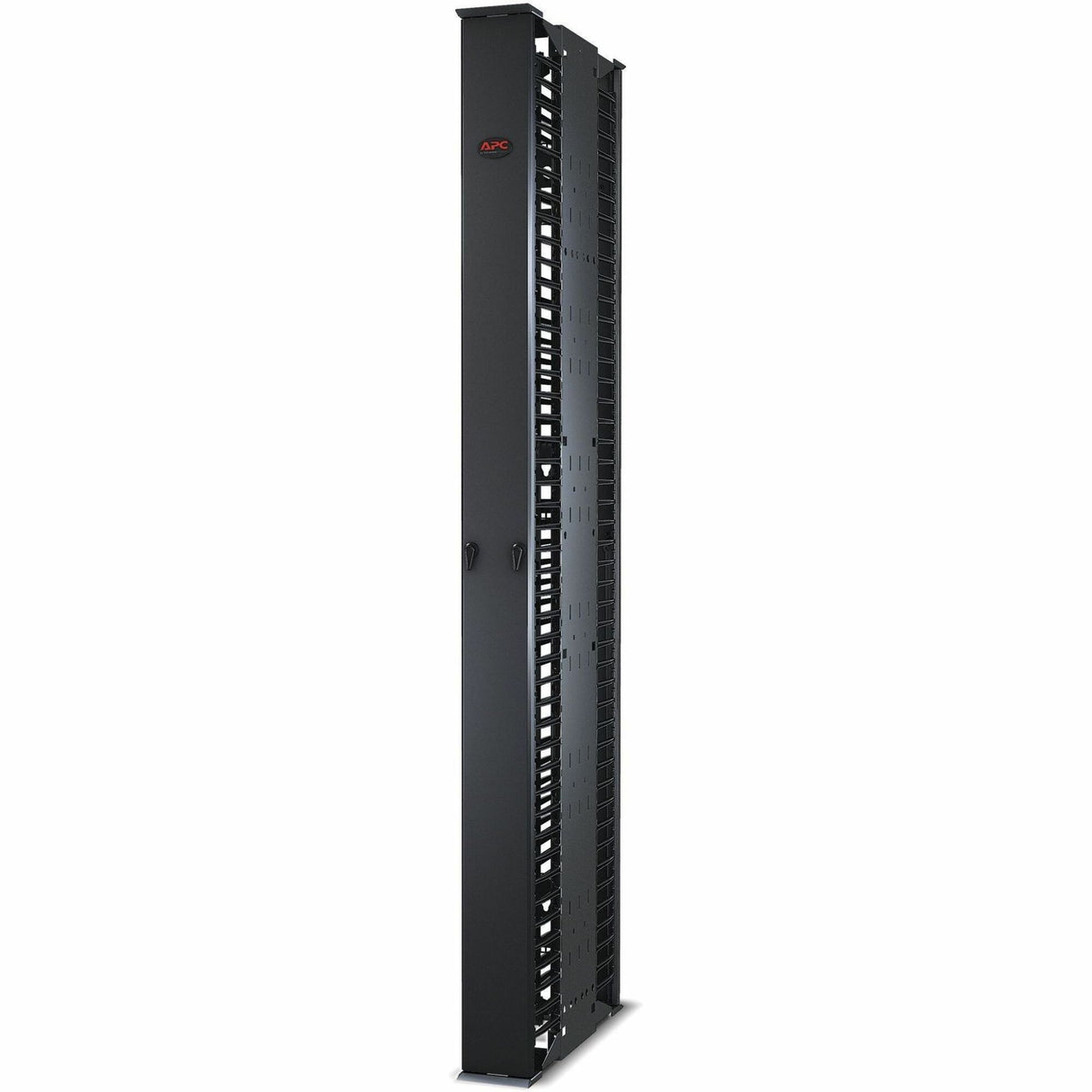 Performance,Vertical Cable Manager for 2 & 4 Post Racks, 84"H x 6"W, Double-Sided with Doors — AR8625