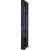 Performance,Vertical Cable Manager for 2 & 4 Post Racks, 84"H x 6"W, Double-Sided with Doors — AR8625