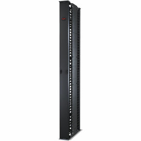 Performance,Vertical Cable Manager for 2 & 4 Post Racks, 84"H x 6"W, Double-Sided with Doors — AR8625