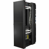 Performance,Vertical Cable Manager for 2 & 4 Post Racks, 84"H x 6"W, Double-Sided with Doors — AR8625