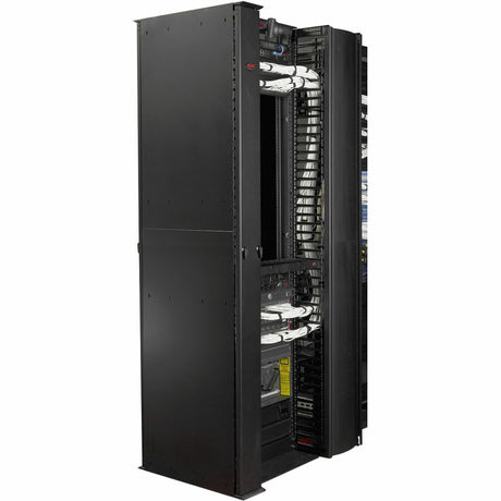 Performance,Vertical Cable Manager for 2 & 4 Post Racks, 84"H x 6"W, Double-Sided with Doors — AR8625