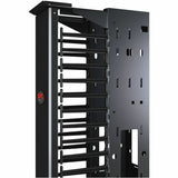 Performance,Vertical Cable Manager for 2 & 4 Post Racks, 84"H x 6"W, Double-Sided with Doors — AR8625