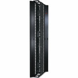 Performance,Vertical Cable Manager for 2 & 4 Post Racks, 84"H x 6"W, Double-Sided with Doors — AR8625