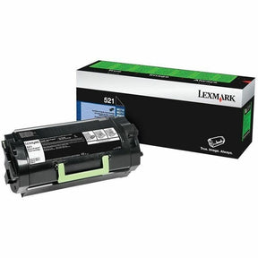 Lexmark Remanufactured Laser Toner Cartridge - Black - 1 Pack — 52D1X0E
