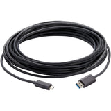 Vaddio 26 ft USB 3.2 Active Optical Cable - Type C to Type A - Black — 440-1007-008