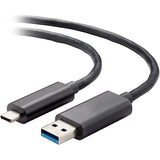 Vaddio 26 ft USB 3.2 Active Optical Cable - Type C to Type A - Black — 440-1007-008