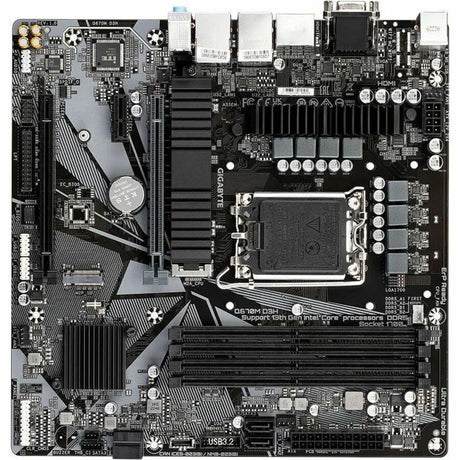 Gigabyte Ultra Durable Q670M D3H Gaming Desktop Motherboard - Intel Q670 Chipset - Socket LGA-1700 - Micro ATX — Q670MD3H