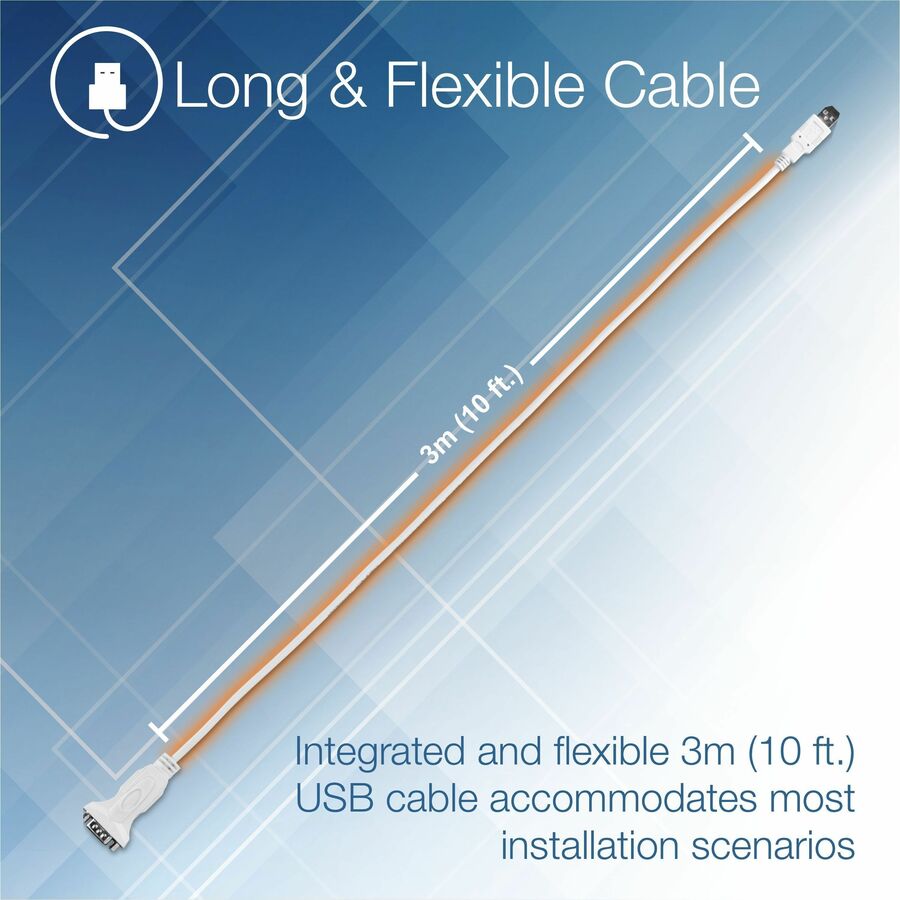TRENDnet 10 Ft. USB to Serial Converter — TU-S910