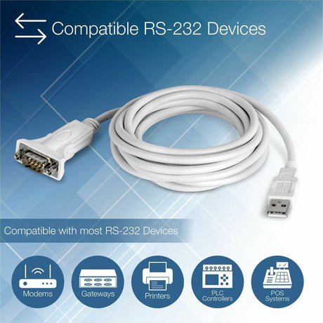 TRENDnet 10 Ft. USB to Serial Converter — TU-S910