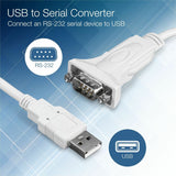 TRENDnet 10 Ft. USB to Serial Converter — TU-S910