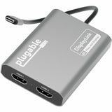 Plugable USB C to HDMI Adapter, Dual Monitor 4K 60Hz for Apple Mac M1/M2/M3 — USBC-6950M