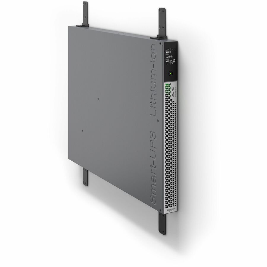 APC Smart-UPS Ultra On-Line, 2200VA, Lithium-ion, Rack/Tower 1U, 208/230V, 3x C13, 2x C19 IEC outlets, Network Card, Extended runtime, W/rail kit — SRTL2K2RM1UWNC