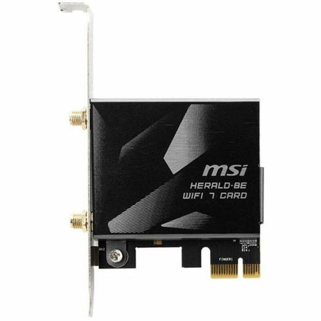MSI HERALD-BE IEEE 802.11be Bluetooth 5.4 Tri Band Wi-Fi/Bluetooth Combo Adapter — HERALDBWIFI7MAX