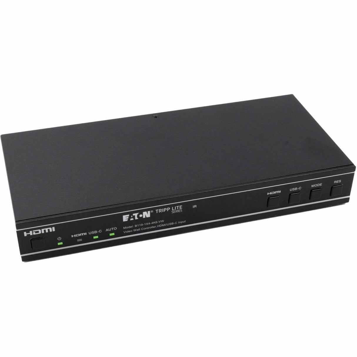 Eaton Tripp Lite Series 1x4 Video Wall Controller - 4K 60 Hz, 1 HDMI/USB-C Input, 4 HDMI Outputs, HDR, 4:4:4 — B119-1X4-4K6-VW