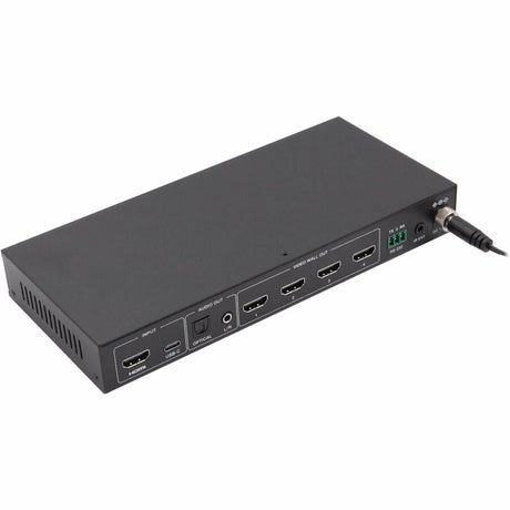 Eaton Tripp Lite Series 1x4 Video Wall Controller - 4K 60 Hz, 1 HDMI/USB-C Input, 4 HDMI Outputs, HDR, 4:4:4 — B119-1X4-4K6-VW