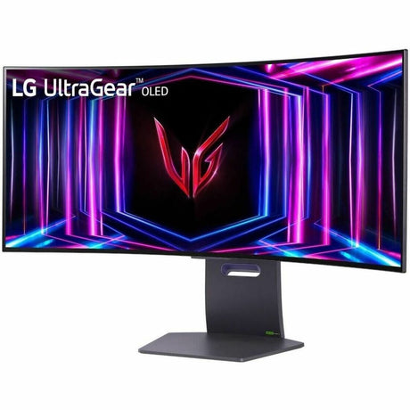 LG UltraGear 34GS95QE-B 34" Class UW-QHD Curved Screen Gaming OLED Monitor - 21:9 - True Black — 34GS95QE-B.AUS