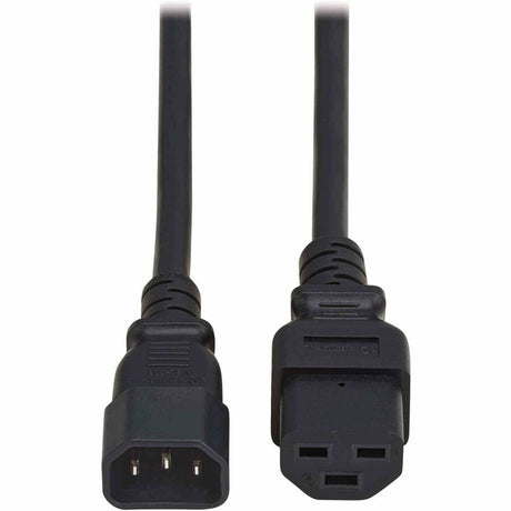 Eaton Tripp Lite Series Power Cord, C14 to C21 - Heavy-Duty, 15A, 250V, 14 AWG, 6 ft. (1.8 m), Black — P037-006
