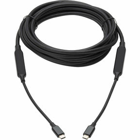 Eaton Tripp Lite Series USB-C Full-Function Active Cable (M/M) with Repeater - USB 3.2 Gen 2 (10 Gbps), 8K 60 Hz, 60W PD Charging, 5 m (16.4 ft.), Black — U420-05M-G2