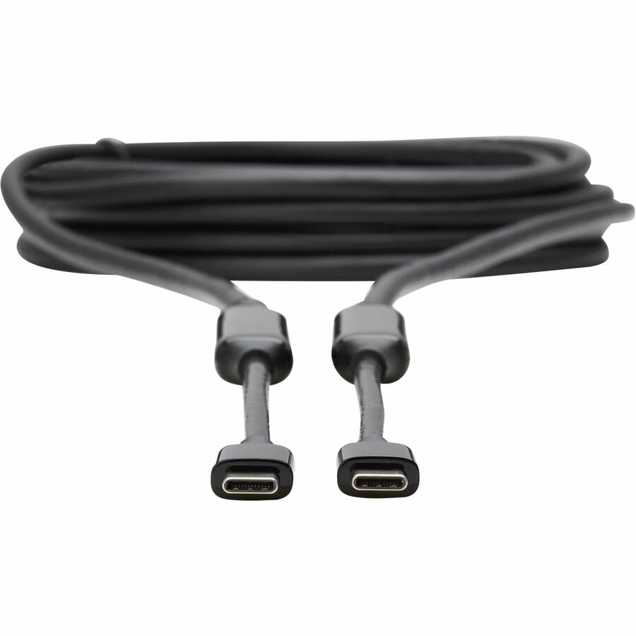 Eaton Tripp Lite Series USB-C Full-Function Active Cable (M/M) with Repeater - USB 3.2 Gen 2 (10 Gbps), 8K 60 Hz, 60W PD Charging, 5 m (16.4 ft.), Black — U420-05M-G2