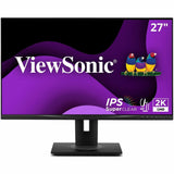ViewSonic VG2748A-2K 27 Inch IPS QHD Ergonomic Monitor with Ambient Light Sensor, Auto Screen Dimmer, Screen Privacy Alert, USB HUB, DisplayPort, HDMI, and VGA for Home and Office — VG2748A-2K