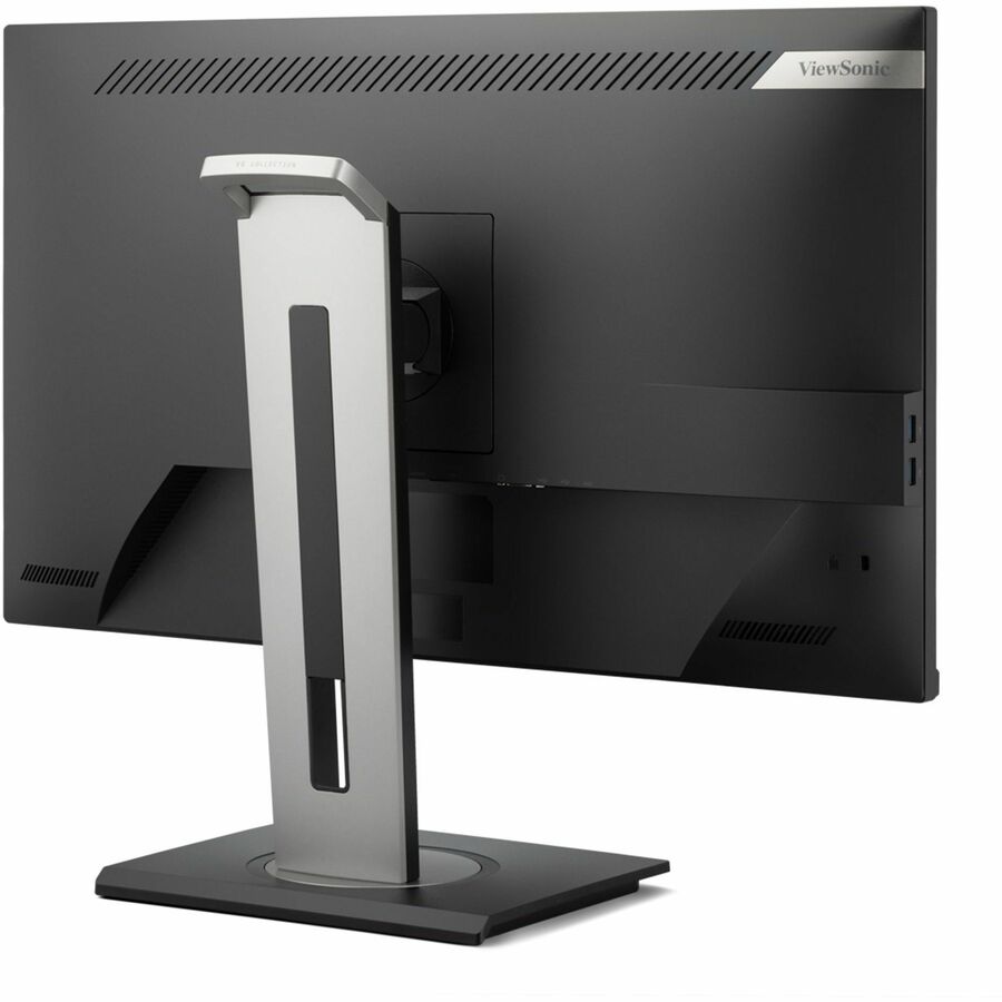 ViewSonic VG2748A-2K 27 Inch IPS QHD Ergonomic Monitor with Ambient Light Sensor, Auto Screen Dimmer, Screen Privacy Alert, USB HUB, DisplayPort, HDMI, and VGA for Home and Office — VG2748A-2K