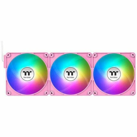 Thermaltake CT120 EX Reverse ARGB Sync PC Cooling Fan Bubble Pink (3-Fan Pack) - 3 Pack — CL-F225-PL12PK-A