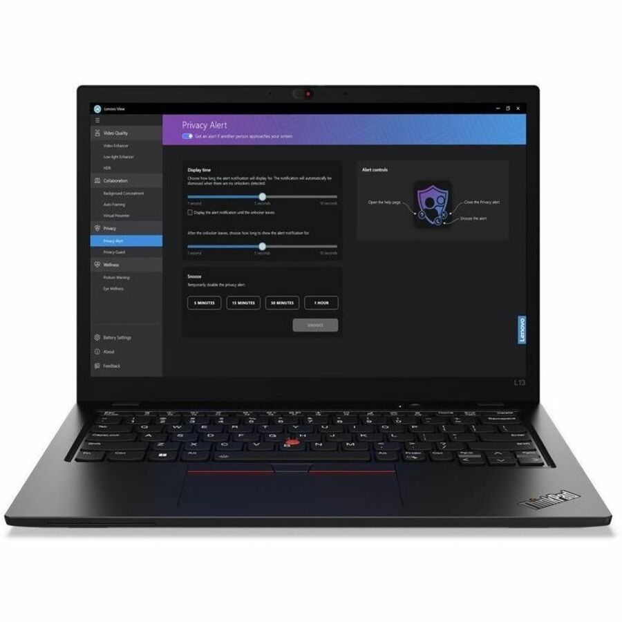 Lenovo ThinkPad L13 Gen 5 21LB000QUS 13.3" Notebook - WUXGA - Intel Core Ultra 7 155U - 16 GB - 512 GB SSD - English Keyboard - Black — 21LB000QUS