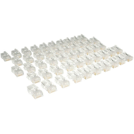 Eaton Tripp Lite Series Cat5e RJ45 Modular In-Line Connectors for Stranded Cat5e Cable, 50-Pack, TAA — N031-050