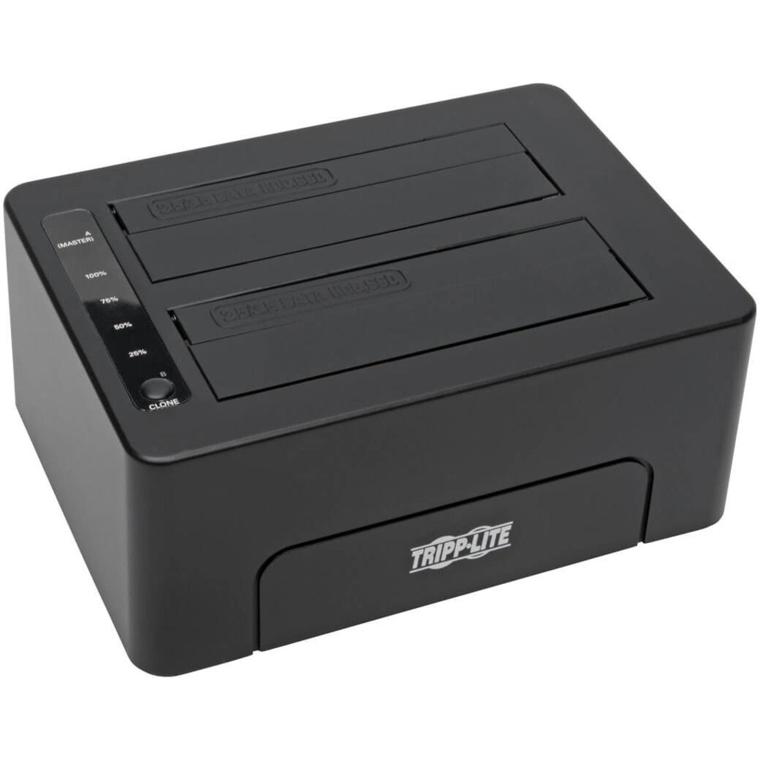 Eaton Tripp Lite Series USB 3.0 SuperSpeed to Dual SATA External Hard Drive Docking Station with Cloning for 2.5 in./3.5 in. HDD — U339-002