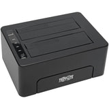 Eaton Tripp Lite Series USB 3.0 SuperSpeed to Dual SATA External Hard Drive Docking Station with Cloning for 2.5 in./3.5 in. HDD — U339-002