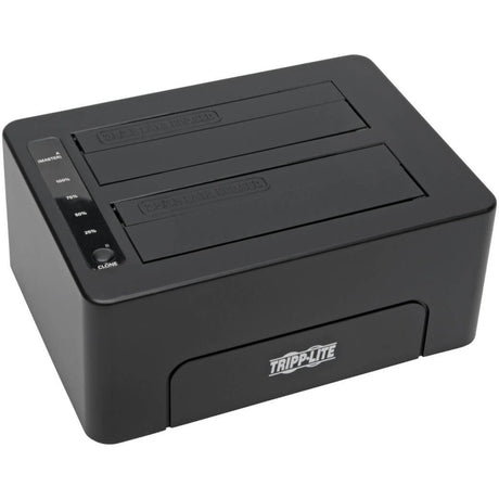 Eaton Tripp Lite Series USB 3.0 SuperSpeed to Dual SATA External Hard Drive Docking Station with Cloning for 2.5 in./3.5 in. HDD — U339-002