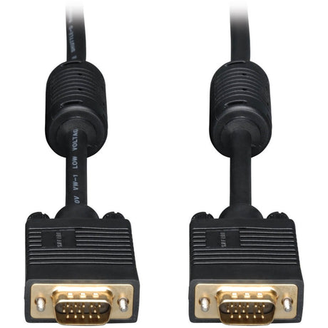 Eaton Tripp Lite Series VGA High-Resolution RGB Coaxial Cable (HD15 M/M), 10 ft. (3.05 m) — P502-010