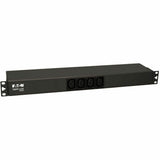 Eaton Tripp Lite Series 3.8kW Single-Phase 208/240V Basic PDU, 14 Outlets (12 C13 & 2 C19), NEMA L6-20P Input, 15 ft. (4.57 m) Cord, 1U Rack-Mount — PDUH20HVL6