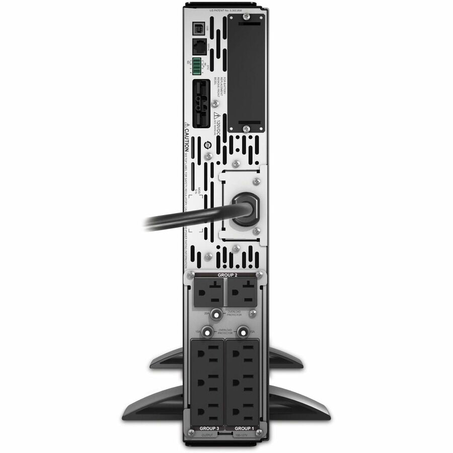 APC Smart-UPS X, Line Interactive, 2200VA, Rack/tower convertible 2U, 100V-127V, 6x 5-15R+2x 5-20R NEMA, SmartSlot, Extended runtime — SMX2200RMLV2U